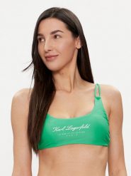 KARL LAGERFELD Góra od bikini 241W2205 Zielony. Zielone bikini KARL LAGERFELD, bez wzorów, z syntetyku. Za 329.99 zł.