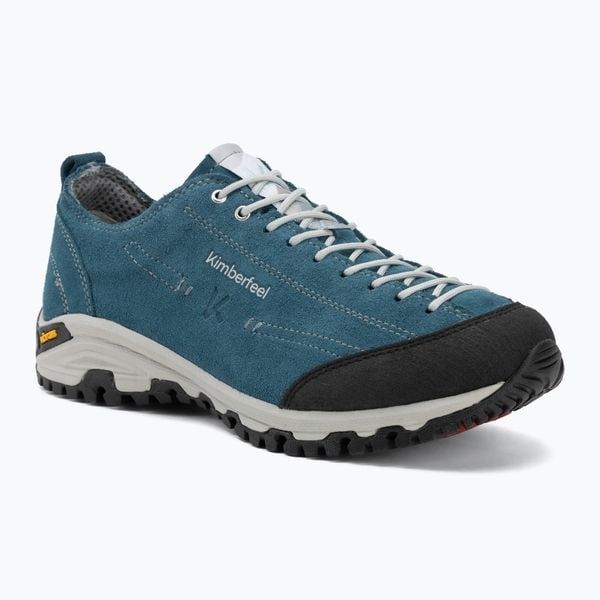 Buty trekkingowe Kimberfeel Chogori 2. Zielone buty trekkingowe Kimberfeel, ze skóry, bez zapięcia. Za 349.99 zł.