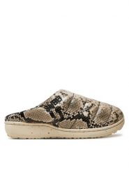 Subu Kapcie Re:Python Szary. Szare kapcie Subu, bez wzorów, ze skóry. Za 269.99 zł.