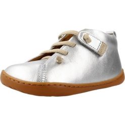 Buty CAMPER PEU FW Srebrny. Szare buty trekkingowe Camper, ze skóry, bez zapięcia. Za 303.57 zł.