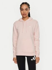 Adidas Bluza Essentials Small Logo IY1649 Różowy Regular Fit. Czerwone bluzy adidas, xl, bez wzorów, z bawełny, bez kaptura. Za 229.99 zł.