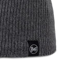 Czapka BUFF KNITTED & FULL FLEECE BEANIE RENVI. Szare czapki zimowe Buff, bez wzorów, z dzianiny, klasyczne. Za 149.90 zł.