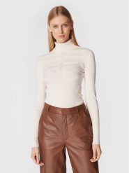 Morgan Golf 132-MENTOS.M Écru Slim Fit. Swetry Morgan, m, bez wzorów, z wiskozy, bez ramiączek. Za 99.99 zł.
