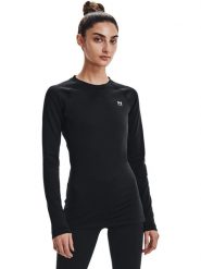 Under Armour Koszulka funkcyjna w kolorze czarnym rozmiar: M. Czarne t-shirty sportowe Under Armour, m, bez wzorów, z materiału, bez ramiączek, outdoorowe. Za 152.26 zł.