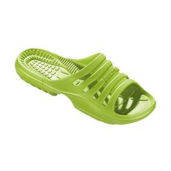 Klapki damskie Beco, limonkowe. Zielone klapki 47 Brand, bez wzorów, z materiału, bez obcasa, bez zapięcia. Za 192.99 zł.