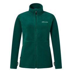 Polar damski Berghaus Prism PT InterActive Jacket. Zielone bluzy z polaru Berghaus, na zimę, bez wzorów, z polaru, narciarskie. Za 323.39 zł.