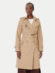 Rinascimento Trencz CFC0124671003 Beżowy Regular Fit. Brązowe płaszcze Rinascimento, l, bez wzorów, z syntetyku, bez kaptura. Za 759.99 zł.