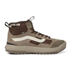 Buty do chodzenia damskie Vans UA Ultrarange Exo HI MTE1 Boty. Brązowe buty treningowe Vans, bez wzorów, z materiału, za kostkę, bez zapięcia, trekkingowe. Za 759.99 zł.