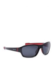 Reebok Okulary przeciwsłoneczne RBK5026002P62 Czarny. Czarne okulary przeciwsłoneczne Reebok, bez wzorów, plastikowe. Za 149.99 zł.