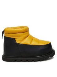 United Nude Botki Zembla Bubble Bootie 10884837190 Żółty. Żółte botki United Nude, bez wzorów, z materiału, bez obcasa, na koturnie, bez zapięcia. Za 579.99 zł.