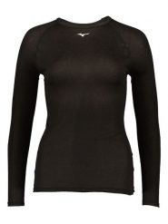 Mizuno Koszulka funkcyjna "MidActive Crew" w kolorze czarnym rozmiar: S. Czarne t-shirty sportowe Mizuno, s, bez wzorów, bez ramiączek, outdoorowe. Za 118.56 zł.