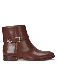 Lauren Ralph Lauren Botki 802946807003 Brązowy. Brązowe botki Lauren Ralph Lauren, bez wzorów, ze skóry, bez obcasa, na płaskiej podeszwie, bez zapięcia. Za 519.99 zł.