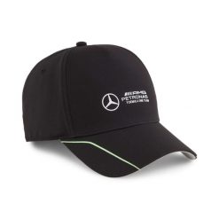Czapka z daszkiem Puma MAPF1. Czarne czapki z daszkiem Puma, bez wzorów, sportowe. Za 93.99 zł.