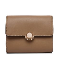 Portfel Furla. Brązowe portfele Furla, bez wzorów. Za 609.99 zł.