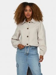 ONLY Kurtka przejściowa Eja Orchid 15308910 Szary Regular Fit. Szare kurtki ONLY, m, bez wzorów, z syntetyku, bez kaptura. Za 139.99 zł.