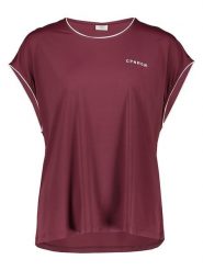 Copenhagen Studios Koszulka sportowa w kolorze bordowym rozmiar: L. Czerwone t-shirty sportowe Copenhagen Studios, l, bez wzorów, z materiału, bez ramiączek, outdoorowe. Za 72.95 zł.