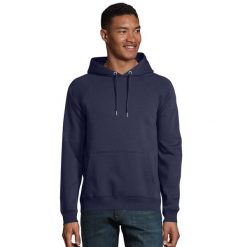 Bluza Z Kapturem Dla Dorosłych Unisex Stellar. Niebieskie bluzy z kapturem SOL'S, s, bez wzorów, z kapturem, trekkingowe. Za 157.99 zł.