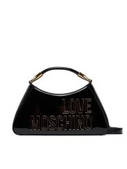 LOVE MOSCHINO Torebka JC4248PP0OKE100A Czarny. Czarne torebki klasyczne Love Moschino, bez wzorów, ze skóry, bez dodatków. Za 1,009.00 zł.