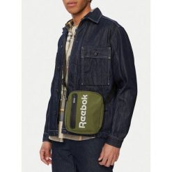 Saszetka Reebok. Zielone nerki i saszetki Reebok, bez wzorów, młodzieżowe, bez dodatków. Za 59.99 zł.