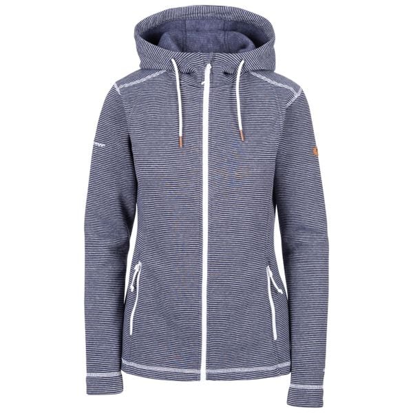 Bluza damska z kapturem Trespass Rootless. Niebieskie bluzy Trespass, l, bez wzorów, z kapturem, trekkingowe. Za 224.19 zł.
