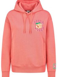 Sublevel Bluza w kolorze łososiowym rozmiar: S. Czerwone bluzy Sublevel, s, bez wzorów, z kapturem. Za 123.53 zł.