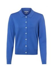 Marie Lund Kardigan Kobiety Bawełna (100%) niebieski, XL. Niebieskie swetry Marie Lund, xl, bez wzorów, z bawełny, bez ramiączek. Za 159.95 zł.