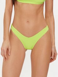 Calvin Klein Swimwear Dół od bikini KW0KW02399 Zielony. Zielone bikini Calvin Klein Swimwear, bez wzorów, z syntetyku. Za 129.99 zł.
