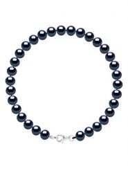 Pearl Addict Srebrna bransoletka z perłami rozmiar: onesize. Niebieskie bransoletki Pearl Addict, z perłą, srebrne. Za 298.67 zł.