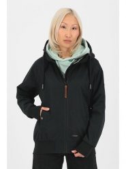 Alife and kickin Kurtka przejściowa "JohannaAK" w kolorze czarnym rozmiar: XS. Czarne kurtki Alife and Kickin, xs, z aplikacjami, ze skóry, bez kaptura. Za 164.92 zł.