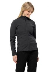 Jack Wolfskin Kurtka polarowa "Taunus" w kolorze czarnym rozmiar: M. Czarne kurtki Jack Wolfskin, m, bez wzorów, z materiału, bez kaptura. Za 164.14 zł.