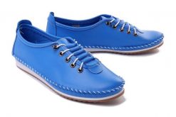 ARTIKER RELAKS 52C0663 blue, półbuty damskie. Niebieskie półbuty wsuwane Artiker Relaks, bez wzorów, ze skóry, bez obcasa. Za 146.93 zł.