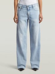 G-Star Dżinsy - Loose fit - w kolorze błękitnym rozmiar: W31/L32. Niebieskie jeansy G-Star, l, z aplikacjami, klasyczne. Za 294.95 zł.