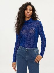 Vero Moda Golf Koko 10277997 Granatowy Regular Fit. Niebieskie swetry Vero Moda, l, bez wzorów, z syntetyku, bez ramiączek. Za 79.99 zł.