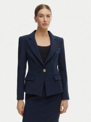 Rinascimento Marynarka CFC0128649003 Granatowy Slim Fit. Niebieskie marynarki i żakiety Rinascimento, xl, bez wzorów, z syntetyku, bez ramiączek. Za 749.99 zł.