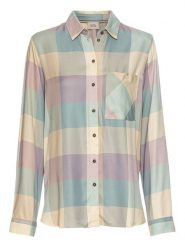 Camel Active Koszula w kolorze beżowo-turkusowo-fioletowym rozmiar: L. Brązowe koszule Camel Active, l, bez wzorów, z wiskozy, bez kołnierzyka, bez ramiączek. Za 156.98 zł.