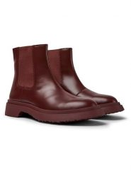 Camper Sztyblety w kolorze czerwonym rozmiar: 37. Czerwone botki Camper, bez wzorów, sportowe, bez zapięcia. Za 402.45 zł.