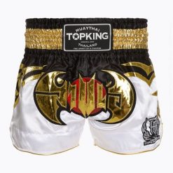 Spodenki treningowe Top King Kickboxing. Białe szorty sportowe TOP KING, bez wzorów. Za 309.99 zł.