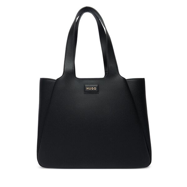 Torebka HUGO. Czarne torebki klasyczne Hugo, bez wzorów, klasyczne, bez dodatków. Za 899.99 zł.