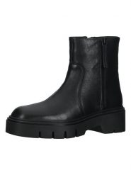 Ara Shoes Skórzane botki w kolorze czarnym rozmiar: 39. Czarne botki Ara Shoes, bez wzorów, bez obcasa, bez zapięcia. Za 243.06 zł.