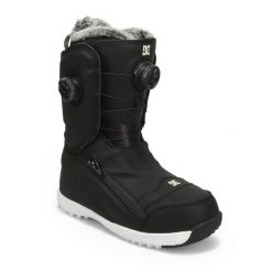 Buty snowboardowe damskie DC Mora. Czarne buty treningowe DC Shoes, na jesień, bez wzorów, bez zapięcia, snowboardowy, primaloft. Za 1,539.70 zł.