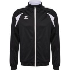 Bluza dresowa zapinana na zamek błyskawiczny Hummel Core 2.0. Białe bluzy Hummel, bez wzorów, z dresówki, bez kaptura, na fitness i siłownię. Za 229.50 zł.