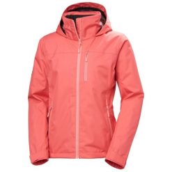 Bluza damska z kapturem Helly Hansen Crew MidL 2.0. Czerwone bluzy Helly Hansen, bez wzorów, sportowe, bez ramiączek, z kapturem. Za 791.00 zł.