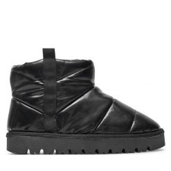 Śniegowce ONLY Shoes. Czarne śniegowce ONLY SHOES, bez wzorów, bez zapięcia. Za 229.99 zł.