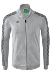 Kurtka dresowa Erima Essential Team szara junior. Szare kurtki Erima, bez wzorów, z dresówki, retro, bez kaptura. Za 301.99 zł.