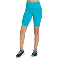 Rajstopy damskie Skechers. Niebieskie rajstopy Skechers, bez wzorów, z nylonu. Za 390.00 zł.