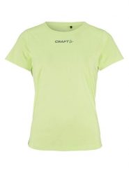 Craft Koszulka sportowa "Core Essence" w kolorze zielonym rozmiar: XL. Zielone t-shirty sportowe Craft, xl, bez wzorów, bez ramiączek, outdoorowe. Za 43.99 zł.