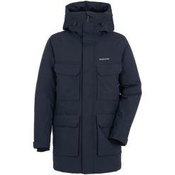 Parka Didriksons Drew. Niebieskie płaszcze Didriksons, na jesień, bez wzorów, sportowe, bez kaptura. Za 868.99 zł.
