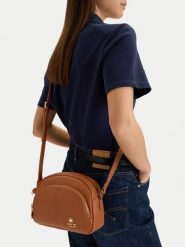 Beverly Hills Polo Club Torebka CEO-BHPC-C-013-09 Brązowy. Brązowe listonoszki Beverly Hills Polo Club, bez wzorów, z materiału, bez dodatków. Za 158.99 zł.