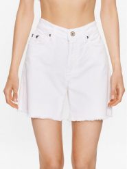 JOOP! Szorty jeansowe 30037419 Biały Relaxed Fit. Białe szorty Joop!, bez wzorów, z bawełny. Za 519.99 zł.