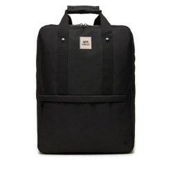 Plecak Lefrik. Czarne plecaki Lefrik, bez wzorów, bez dodatków. Za 209.99 zł.